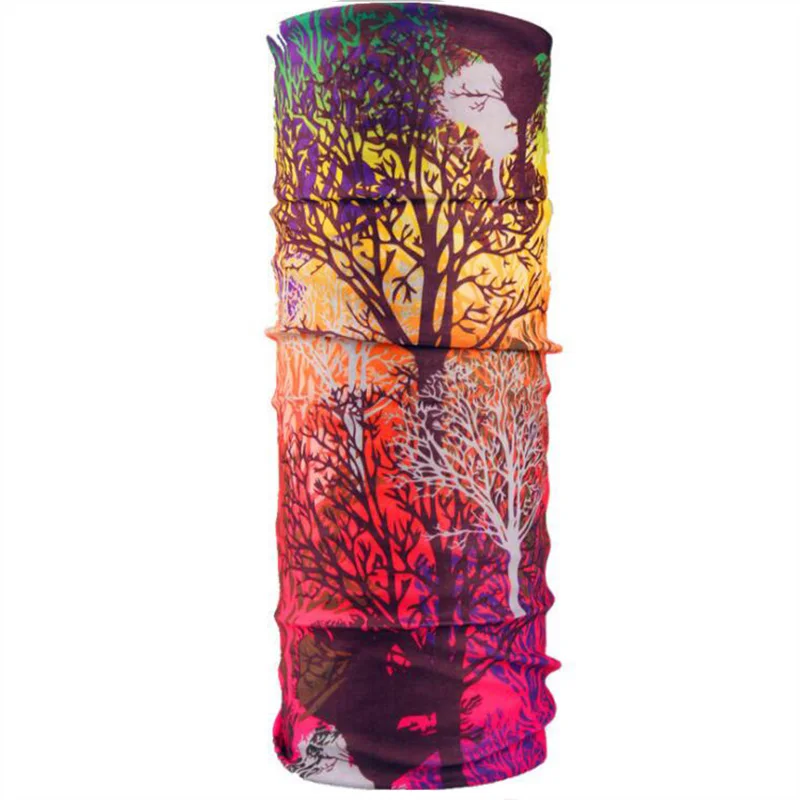 Женская и мужская Байкерская велосипедная лицевая маска с черепом для езды на