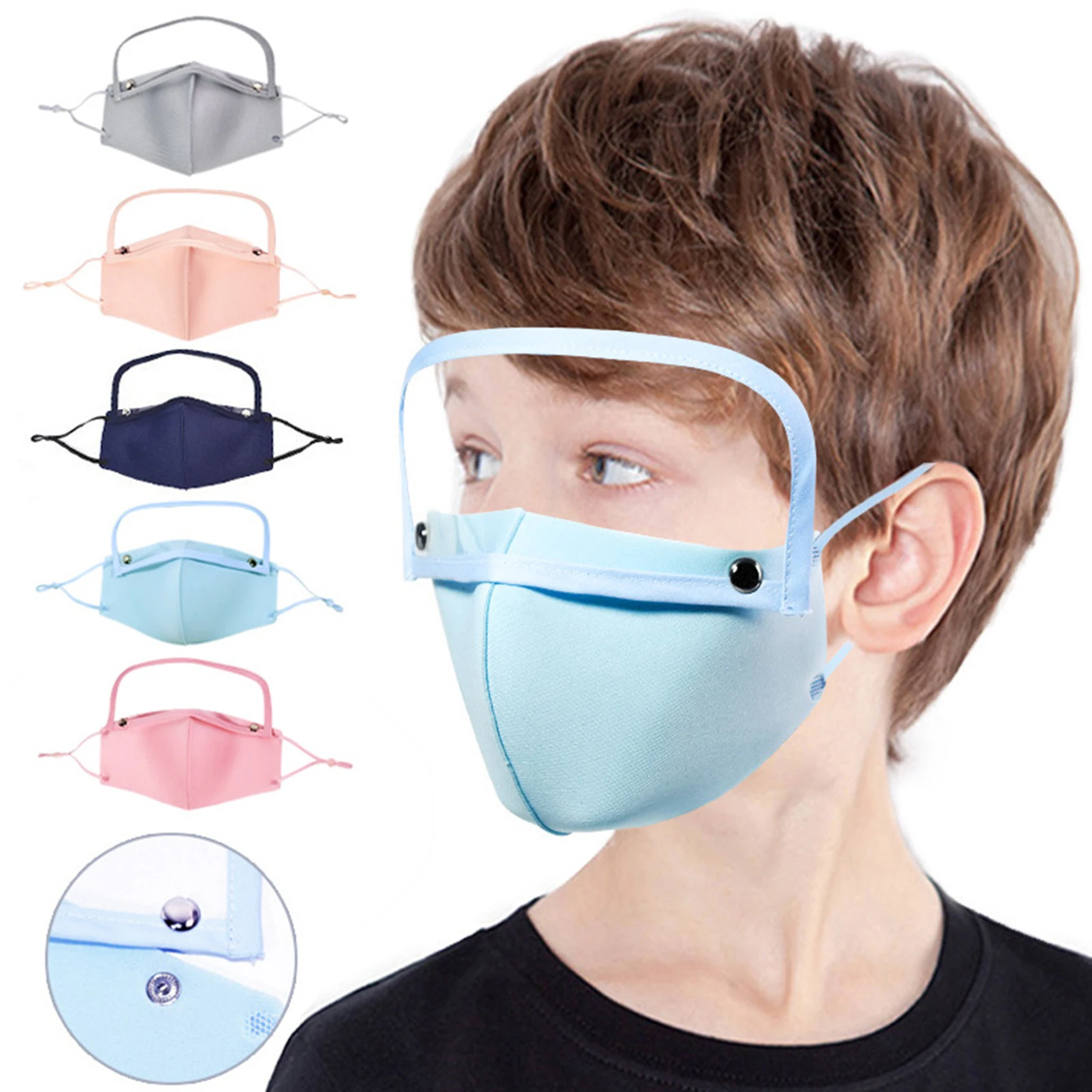 

2021 Transparent Catering Mask Anti Fog Plastic Eye Masks New Face Mask Reusable Mask Mask Adult Mask Cloth High Quality New