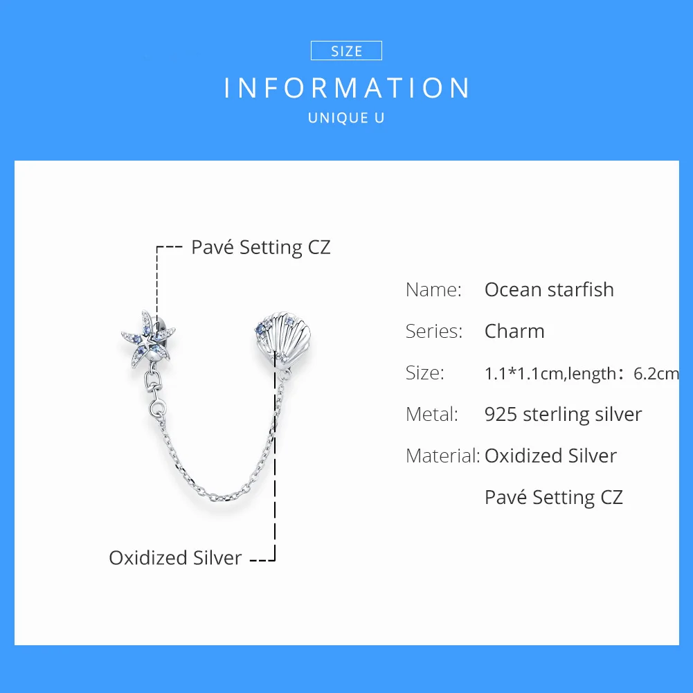 WOSTU Заглушки для морской звезды подвески с тропической звездой и ракушками из