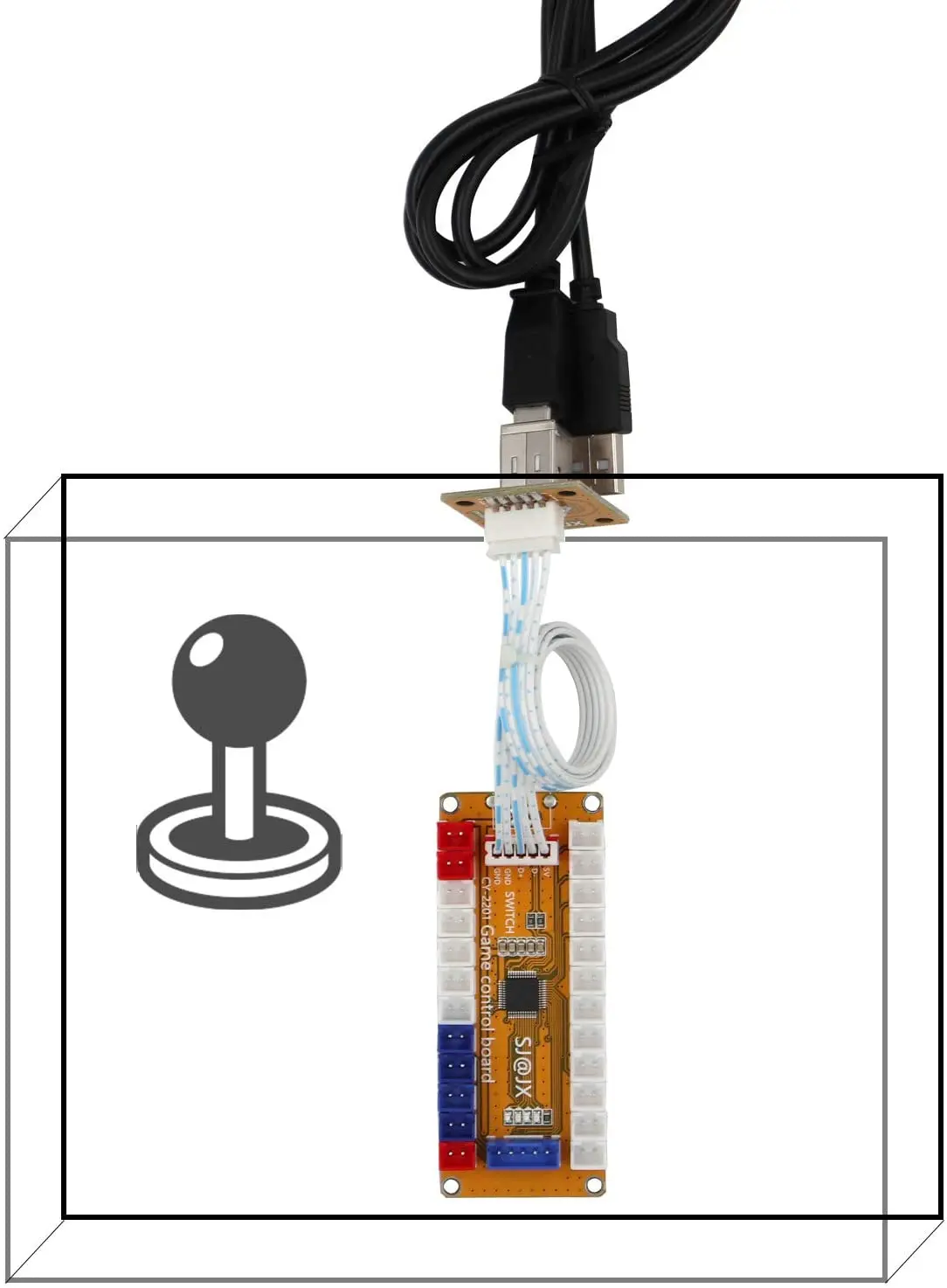 Бесплатная доставка новый контроллер платы энкодера usb с нулевой задержкой