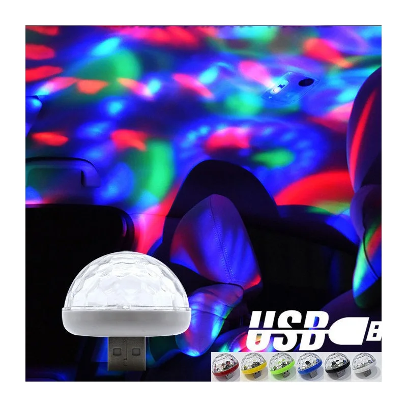 Миниатюрный USB-светильник для дискотеки светильник домашвечерние НКИ караоке Led