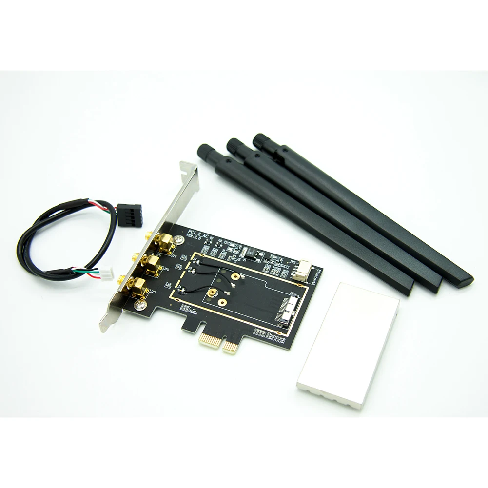 High Quality PCB Board WIFI Adapter Card For Mac Os Hackintosh BCM943602CS BCM94360cs2 PCIE-1X PCI-E X4 X8 PCIE-16X Solt | Компьютеры и