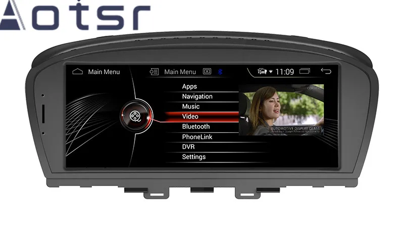AOTSR For BMW 7er E65 E66 2004-2012 Android 9.0 GPS Navigation Car Radio Player  Multimedia Player Tape Recorder Car stereo images - 6