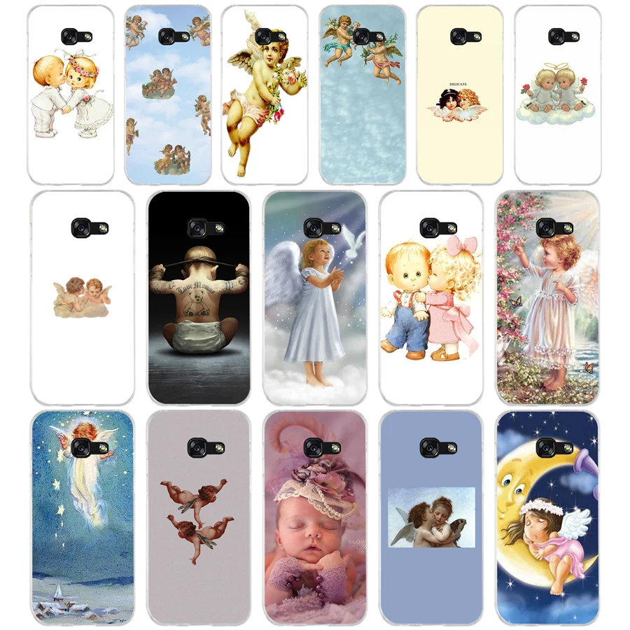 Мягкий Силиконовый ТПУ чехол 358FG для мальчиков и девочек телефона Samsung a3 2016 a5 2017 a6