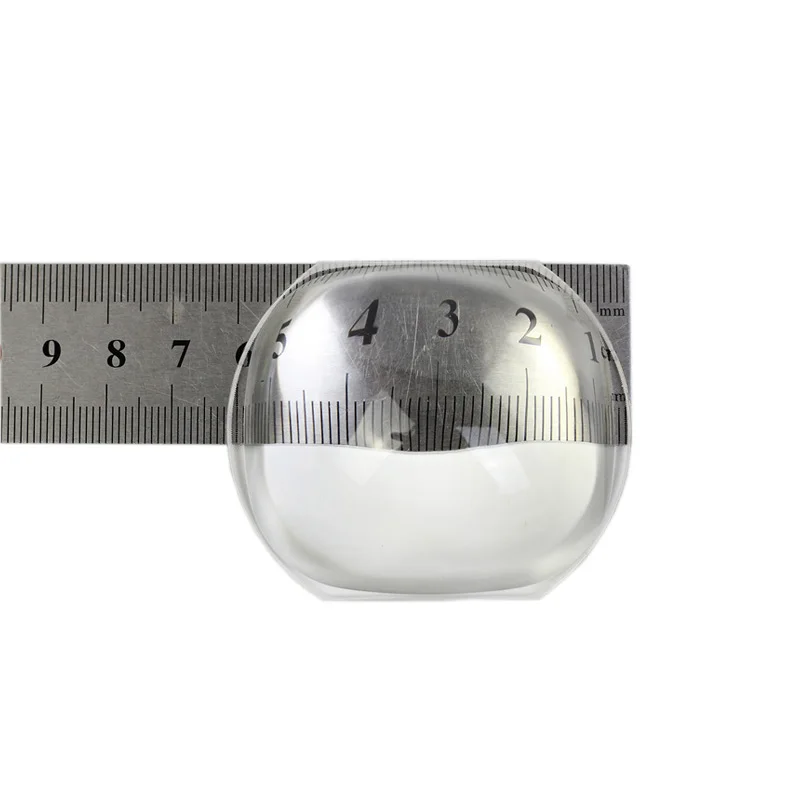 Светодиодный квадратный конденсаторный объектив DIY с подставкой светодиодный