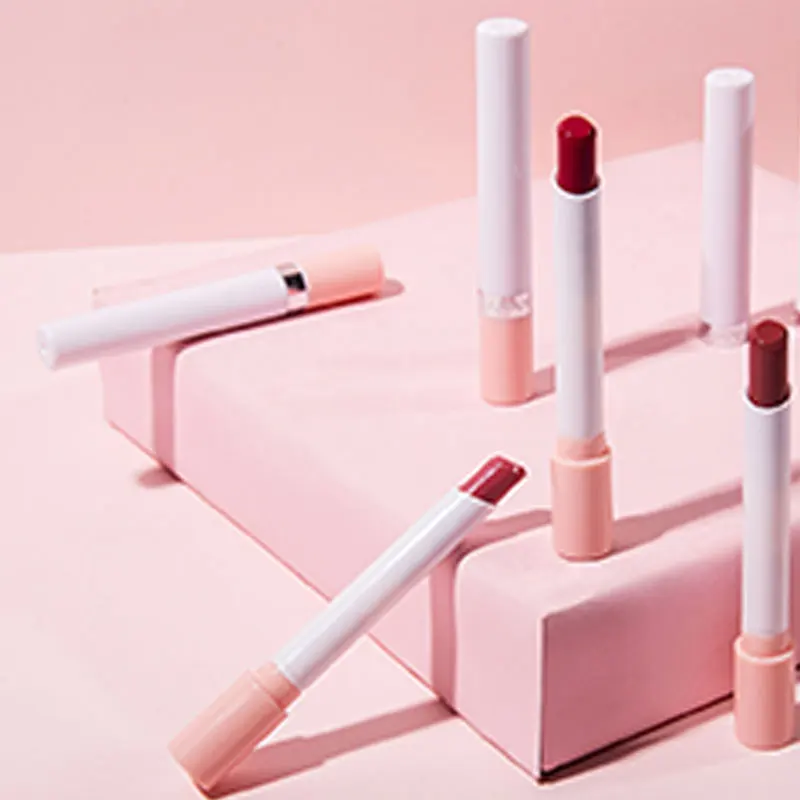 4 шт./компл. Lipsick бриллиантовый матовый бархатный Гладкий стойкий карандаш для губ