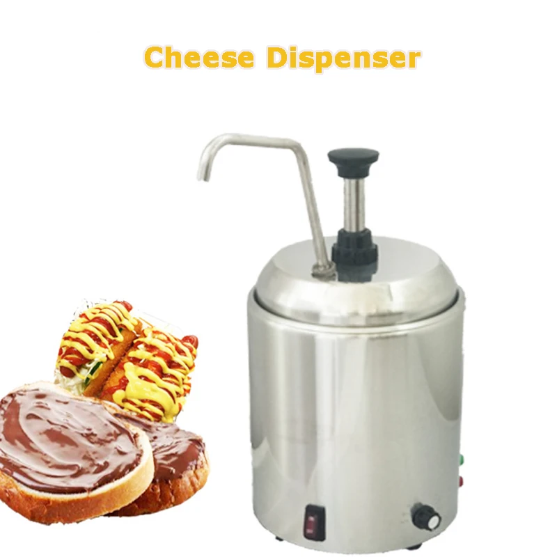 Соус для масла подогреватель сыра круглая электрическая помпа соуса из