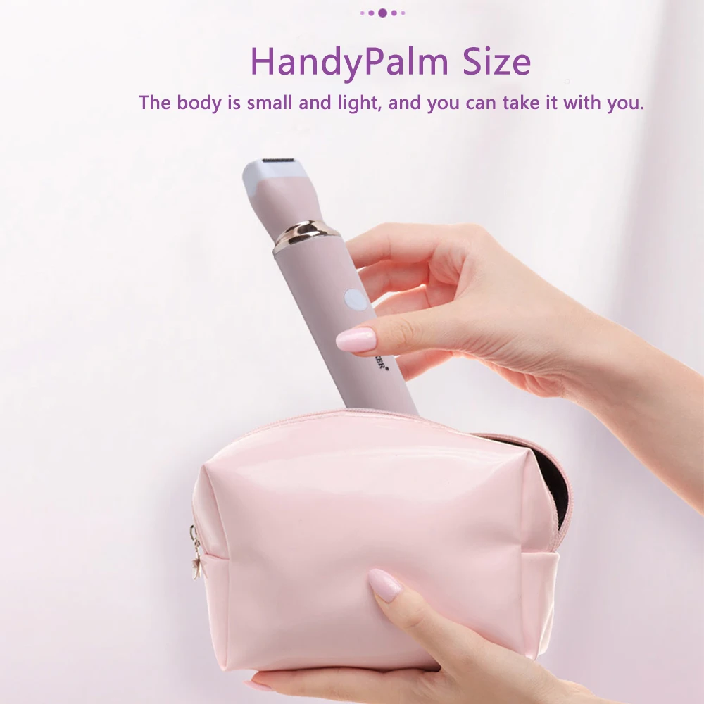 Электрический женский эпилятор 3 в 1 Женская бритва безболезненная USB зарядка для