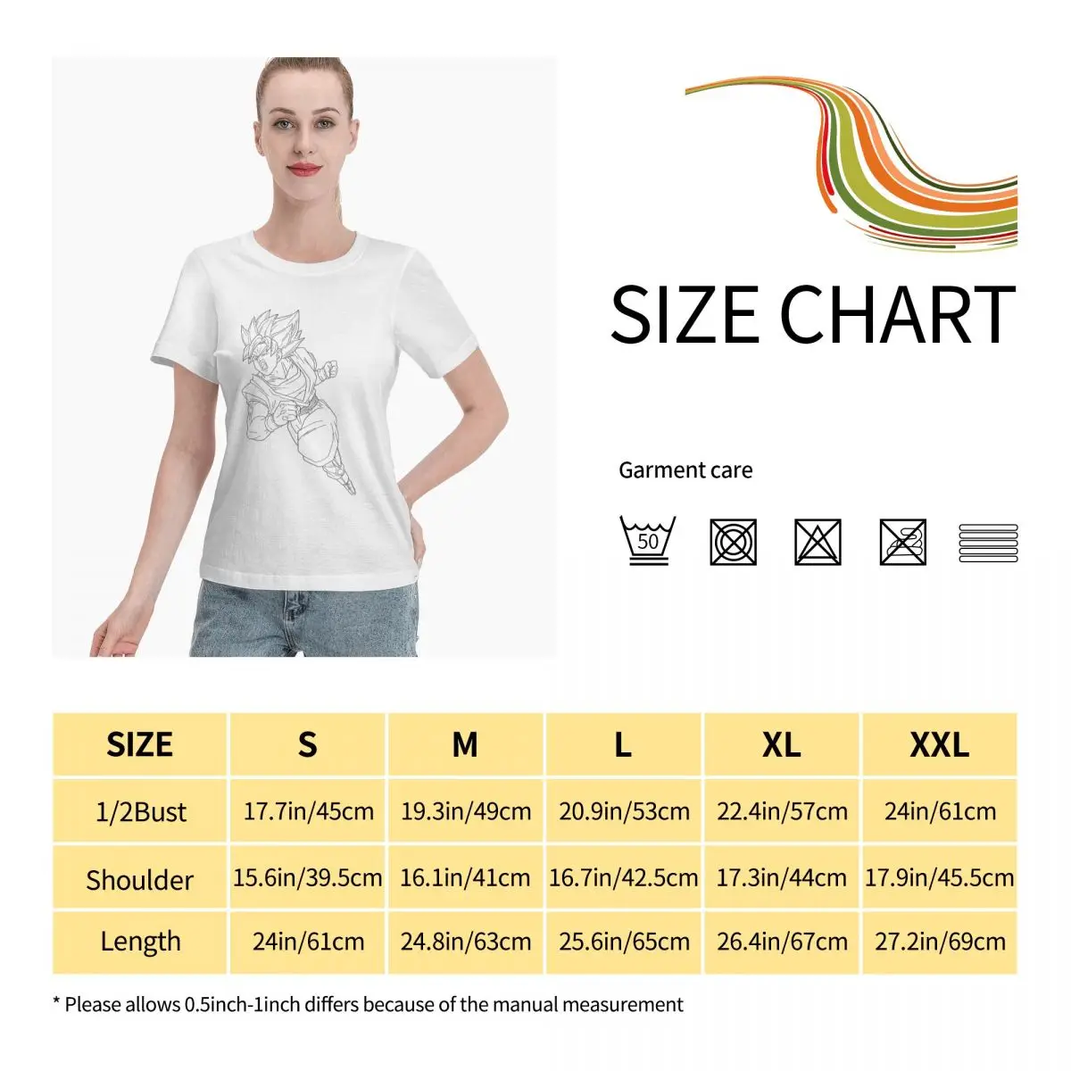 

Anime Fans Trunks Y woman T-shirts Micro play Short sleeveRound neck T-shirt