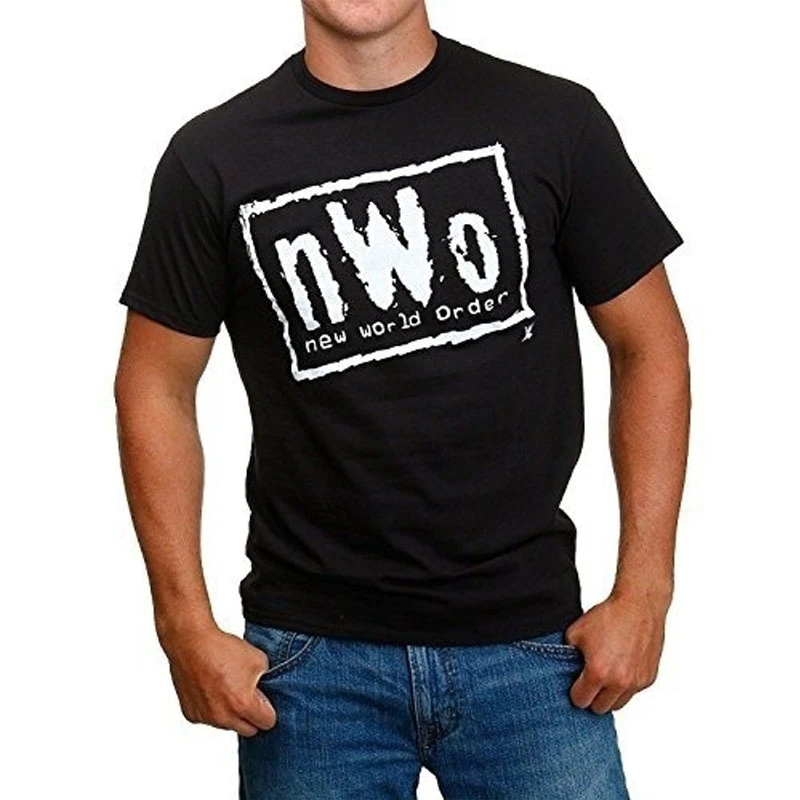 Camiseta gráfica NWO para hombre, ropa para parte superior masculina, con estampado de la orden mundial, S-XXXL