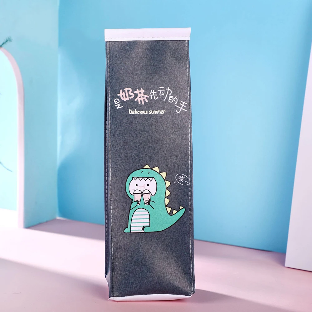 Милый мультяшный школьный Карандаш Чехол из искусственной кожи пенальти чехол