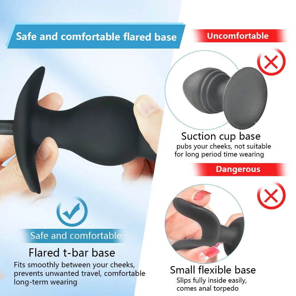Анальная пробка секс-игрушки для взрослых надувной насос фаллоимитатор массажер