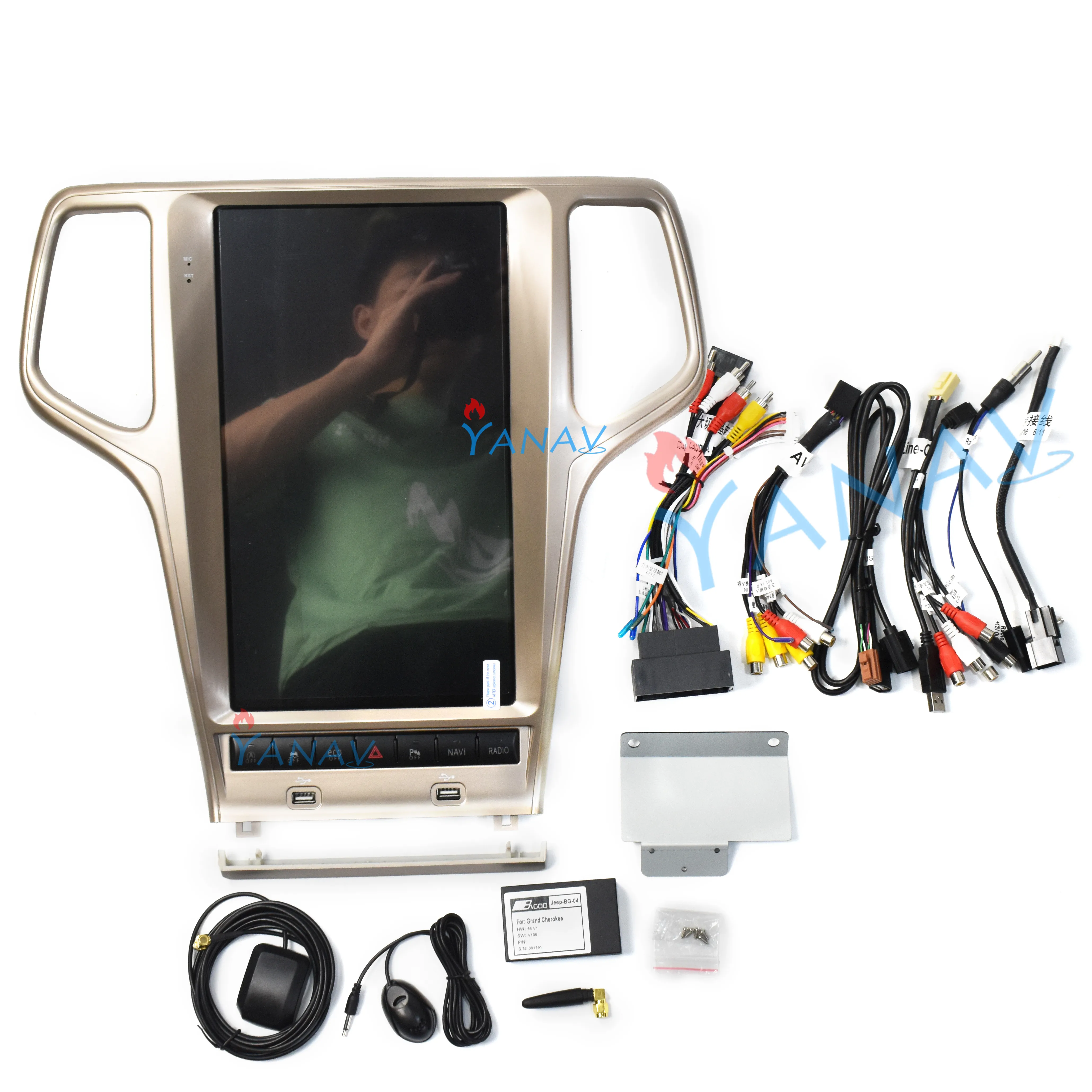 

13.3 inch Vertical Screen car stereo car multimedia player For-Jeep Grand Cherokee 2009-2013 car GPS navigation Car Radio player