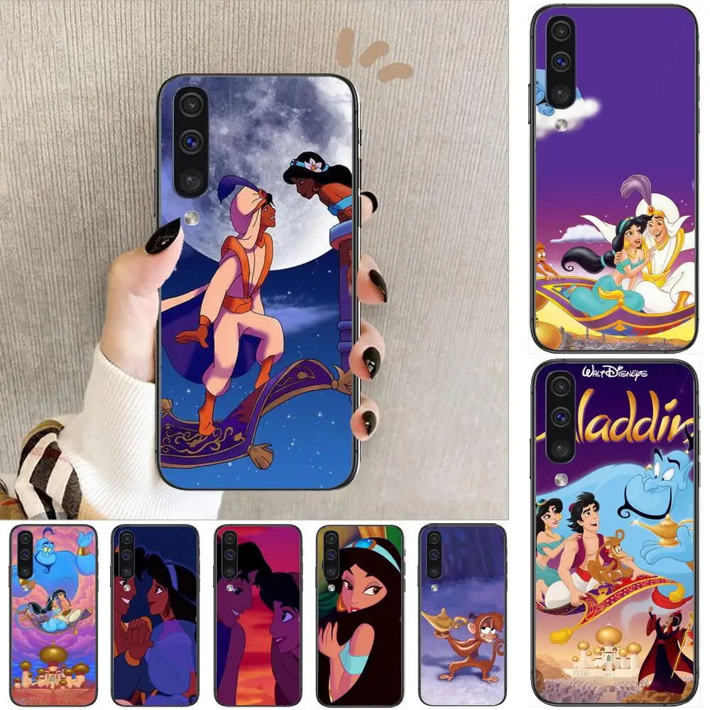 

disney Aladdin lamp Phone cover hull For SamSung Galaxy S 8 9 10 20 21 S30 Plus Edge E S20fe 5G Lite Ultra black soft
