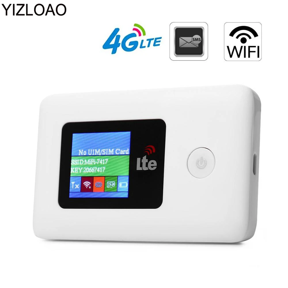 YIZLOAO 4G Роутер мини роутер 3G Lte широкополосный Карманный wi fi точка доступа