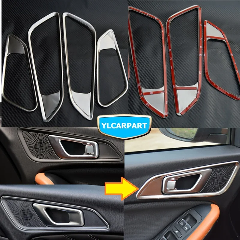 Наклейка на рамку дверной ручки автомобиля для Chery Tiggo 7 Tiggo7|Дискодержатель| |