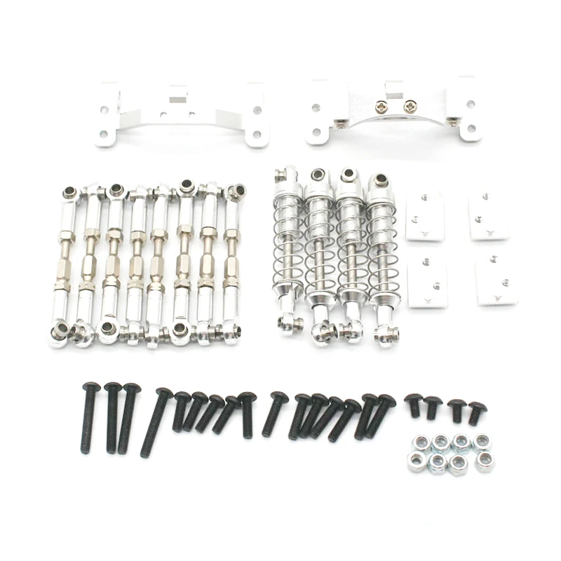 

Metal Chassis Pull Rod Mount Link Base Serov Bracket Shock Absorber for WPL 1/16 RC Car Upgrade Parts