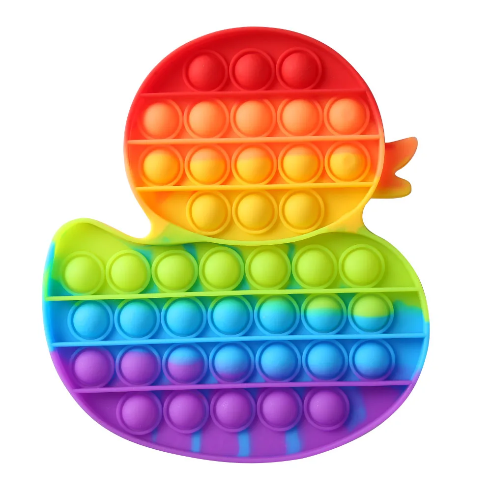 Brillante cuerno caballo Fidget juguete de empuje de burbuja juguetes anti estr&eacute;s adultos de los ni&ntilde;os sensorial juguete para aliviar el autismo env&iacute;o gratis-4