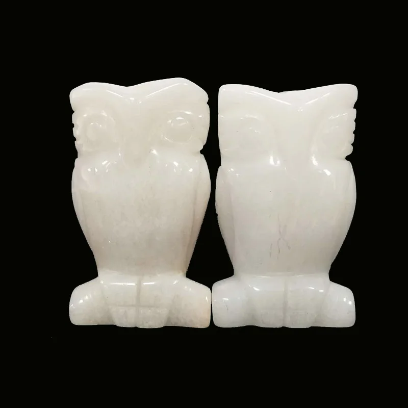 Резная статуя орла фигурка из натурального кристалла ручная работа исцеление