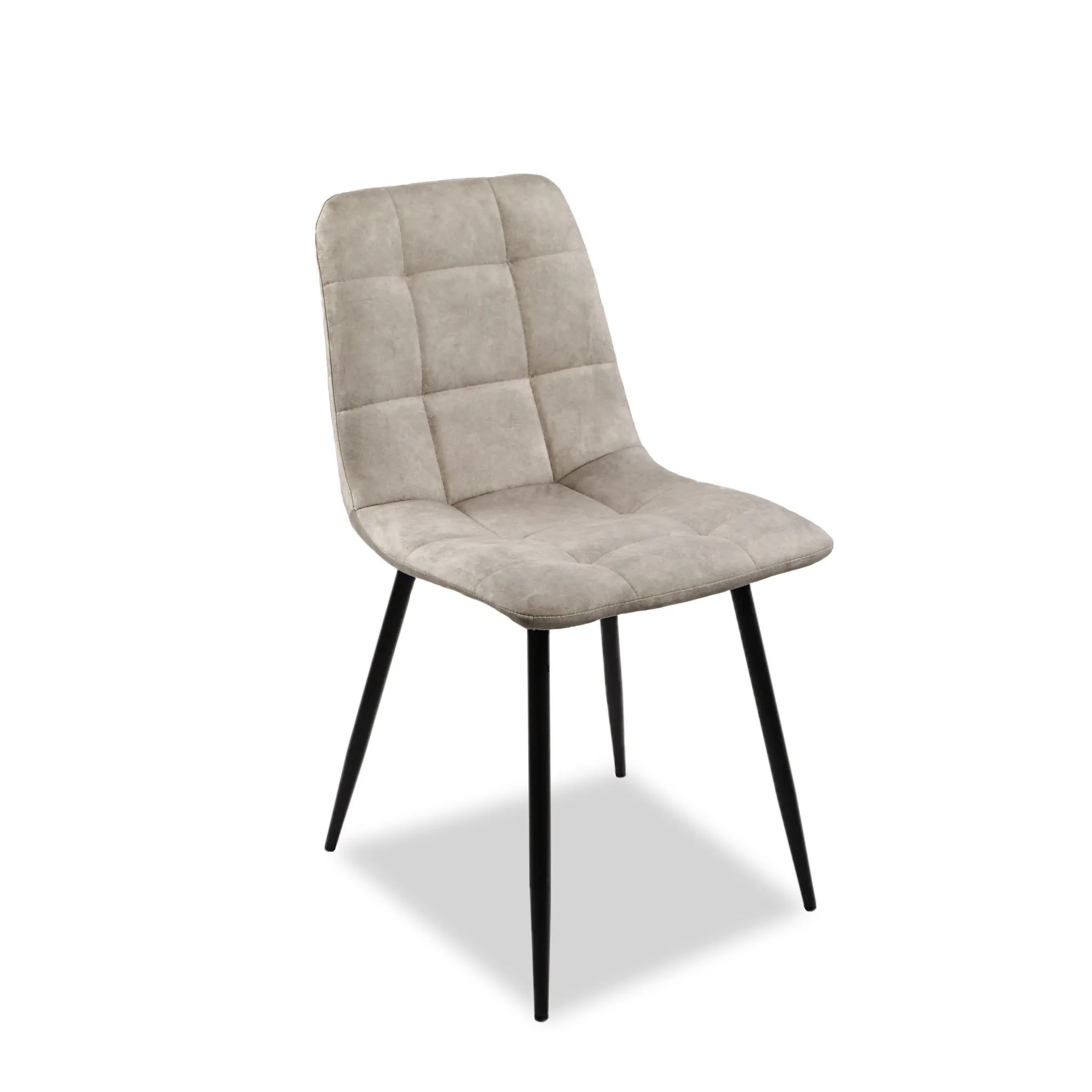 Искусственная кожа бархатный обеденный стул кухонный и металлический высокое