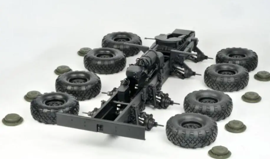 Военный MmETAL 8X8 8 колеса 8WD грузовик 1/12 Масштаб RC рама и обвес комплект совместимый Капо Татра CD15825 крест MC8