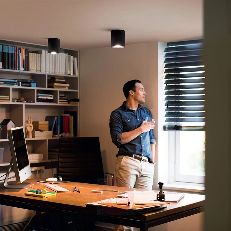 Потолочный светильник светодиодный с регулируемой яркостью 10 Вт GU10 220 В | Лампы и