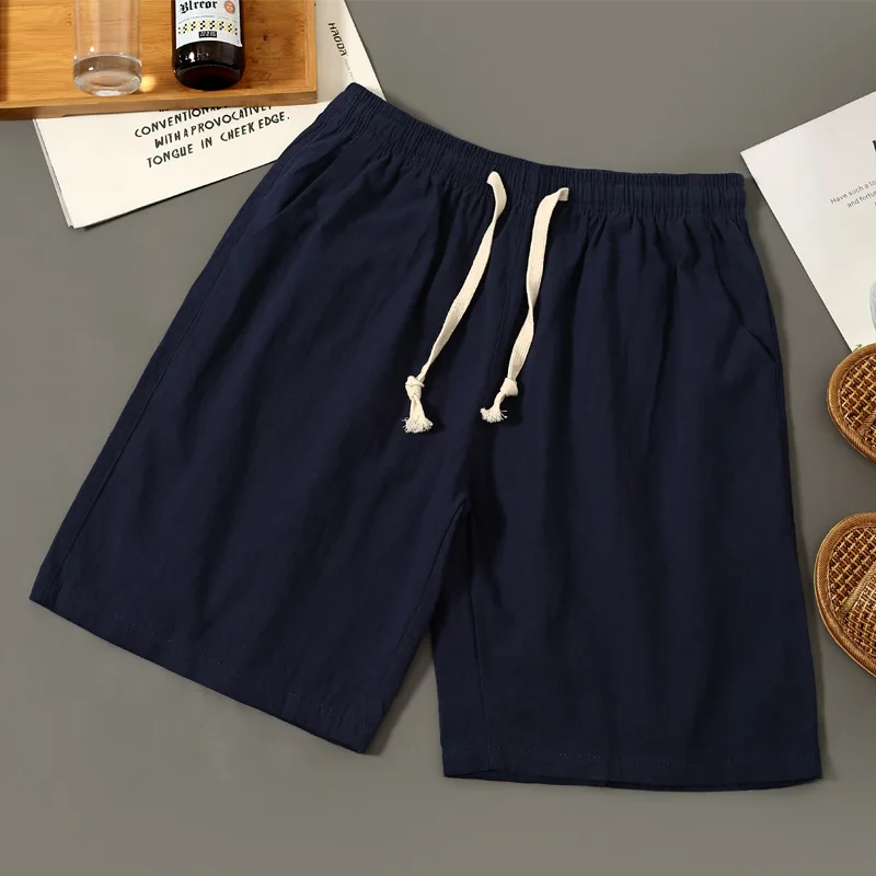 

shorts men mens bodybuilding shorts shorts Cotton Casual Elastic Waist Regular