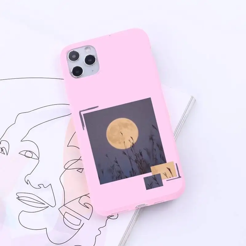 

aesthetic universal high quality Phone Case Candy Color for iPhone 6 7 8 11 12 s mini pro X XS XR MAX Plus