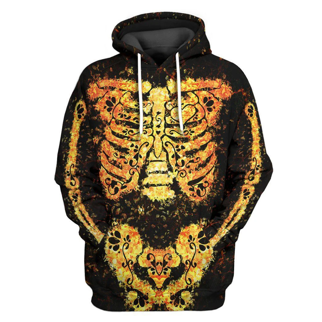 

PLstar Cosmos Newest Halloween Skeleton Art Hoodies 3D printed Premium Unique Harajuku Streetwear Unisex Hoodie/SweatshirtZip 3