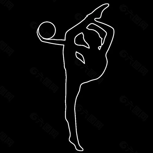 Гимнастический мяч с защитой от давления взрывозащищенный для упражнений