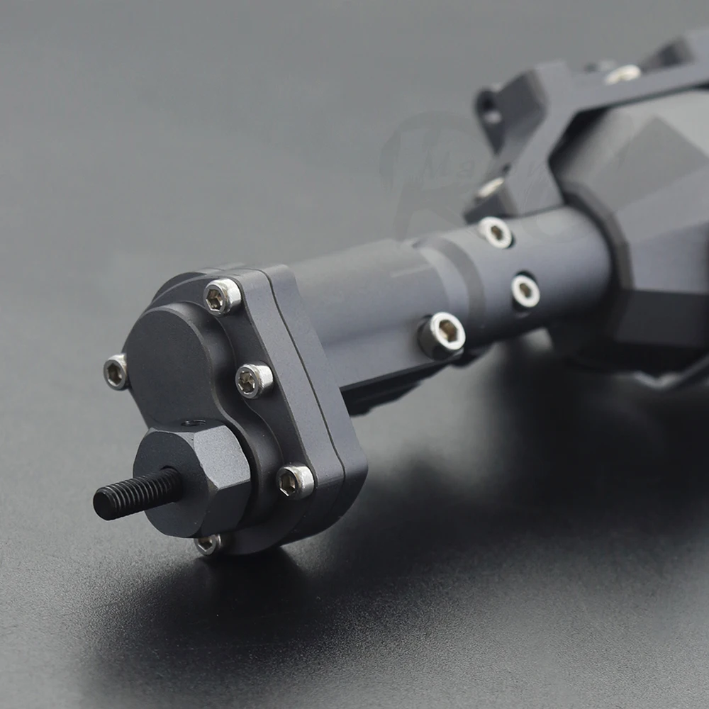 Новый передний и задний портальный мост из алюминиевого сплава для 1/10 RC Rock Crawler