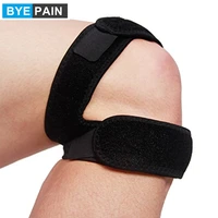 1pcs byepain adjustable knee protector strap sports knee proteor pad double band pressure patellar knee patella tendon support