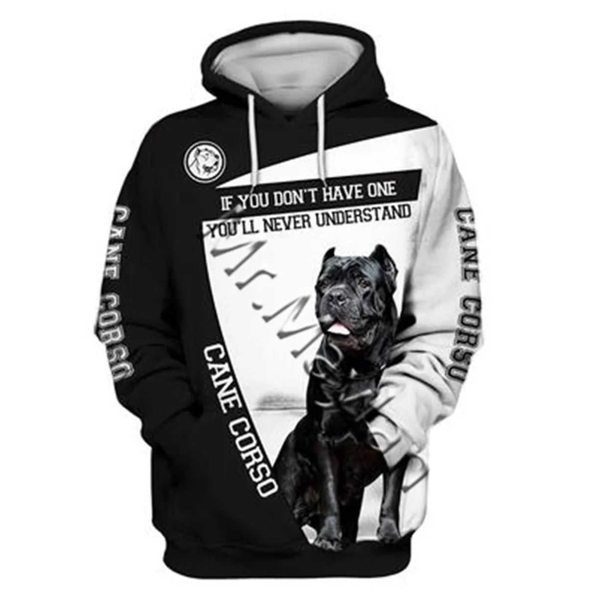 

Unisex 3D Graphic Hoodies Sweatshirts Animals Dog Art Cane Corso Hoodie Men/Women Casual Streetwear Sweatshirt Pullover QW-021