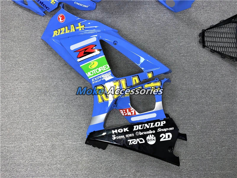 

Motorcycle Fairings Kit Fit For Gsxr1000 2007-2008 Bodywork Set High Quality Abs Injection Blue Black