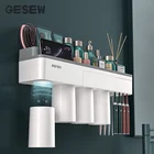 Держатель для зубных щеток GESEW домашняя рама, магнитный, водонепроницаемый