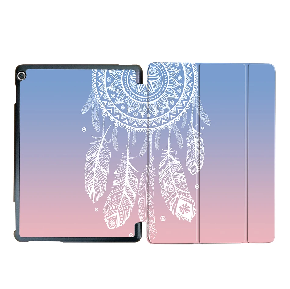 MTT чехол из полиуретановой кожи для планшета для huawei Mediapad M3 Lite 10 BAH-W09 BAH-AL00 10,1 ''Магнитный Флип-стенд Умный чехол защитный чехол - Цвет: HW05