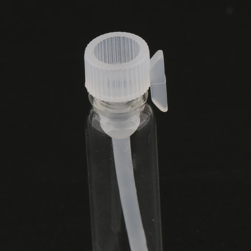 60 штук мини пробные флаконы для духов из прозрачного стекла пустые многоразовые