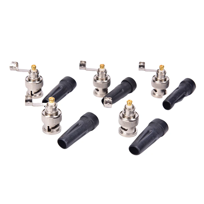 Коннектор BNC для системы видеонаблюдения переходник с вилкой типа папа