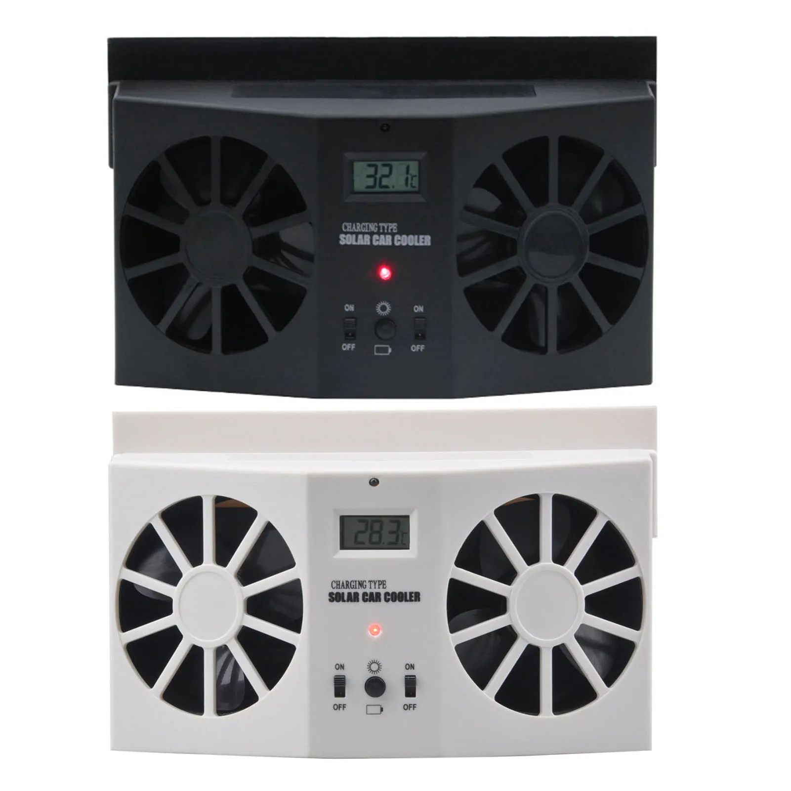 

Automatic Solar Car Cooling Artifact Summer Cooling Ventilation Fan Safe Comfortable Energy Saving Car Air Exhausted Fan 2W
