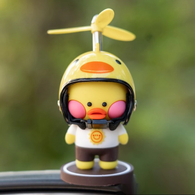 Резиновая желтая утка для автомобиля аксессуары интерьера милая игрушка