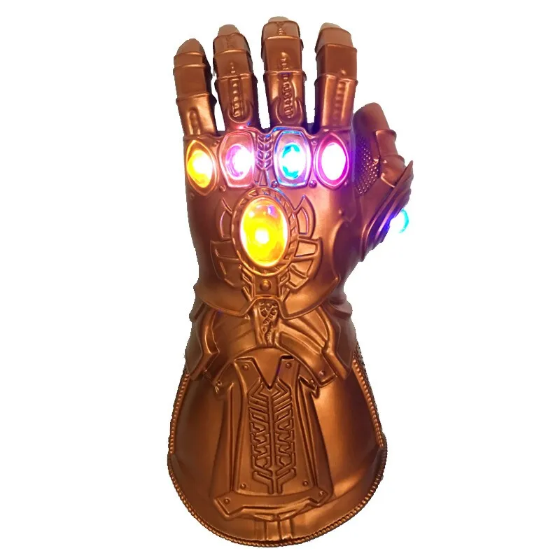 

Marvel Avengers Iron Man Thanos luminous limited edition glove model toy kids fun toy gift