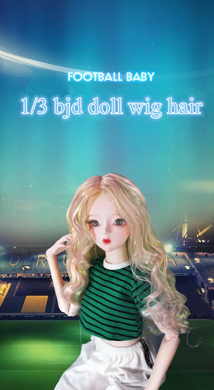 1/3 мечта фея bjd кукла парик волосы для 60 см куклы, только парик, без куклы