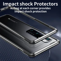metal bumper phone case for xiaomi mi 11 case aluminium frame protective armor cover for xiaomi mi 11 10 pro shockproof coques