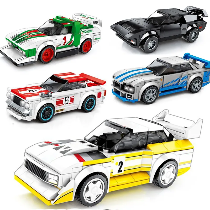 

Champions Speed Building Famous Model Sets Vehicle Cars Technique Sports Super Boys Blocks Racers Moc Diy Kids City Toys City R