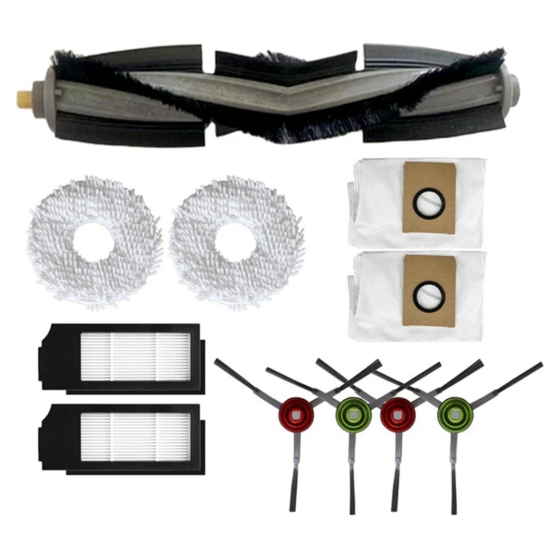 

Пылесборник, фильтр, основная боковая щетка, ткань для швабры Для Ecovacs Deebot X1 TURBO OMNI, подметание