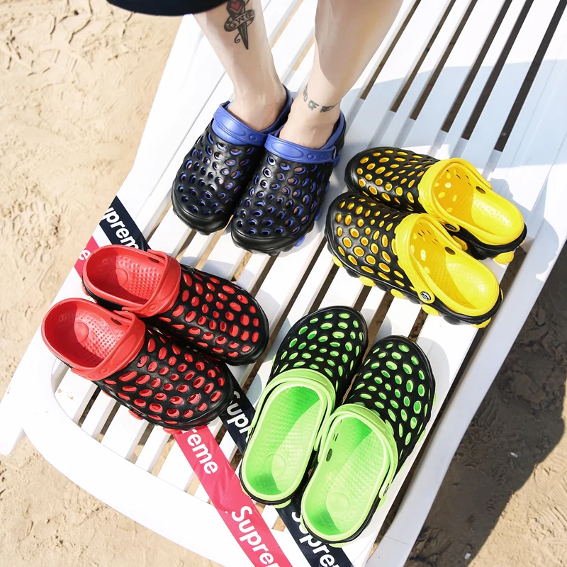 Оригинальные Классические Сабо садовые Вьетнамки водонепроницаемая обувь