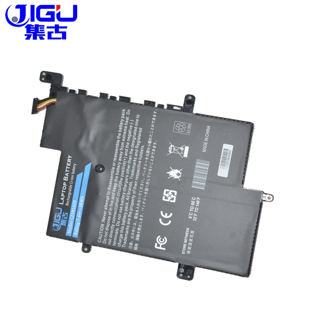 Новая батарея JIGU для ноутбука C21N1629 0B200 03040000 7 6 В ASUS C223NA E203MAH E203MA E203N E203NA L203NA R207NA