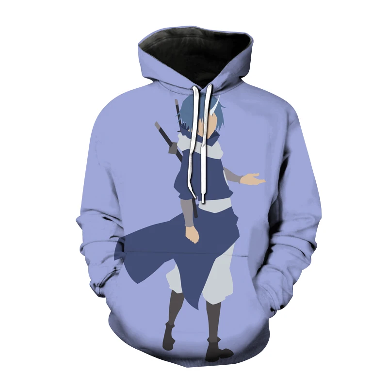 Толстовка Tensei Shitara Slime Datta Ken толстовка с капюшоном из аниме I Time Get Reincarnated as a