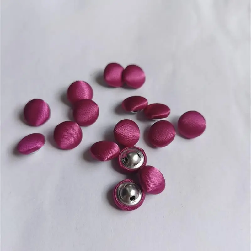 

50 шт./упак., розово-красная пуговица, «сделай сам», аксессуары ручной работы, свадебное платье, аксессуары для шитья