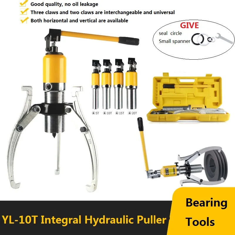 

Manual Hydraulic Rama Output 10 Tons Two-Claws Three-Claws Interchangeable Universal Removable Hydraulic Tools Give Seal Circle